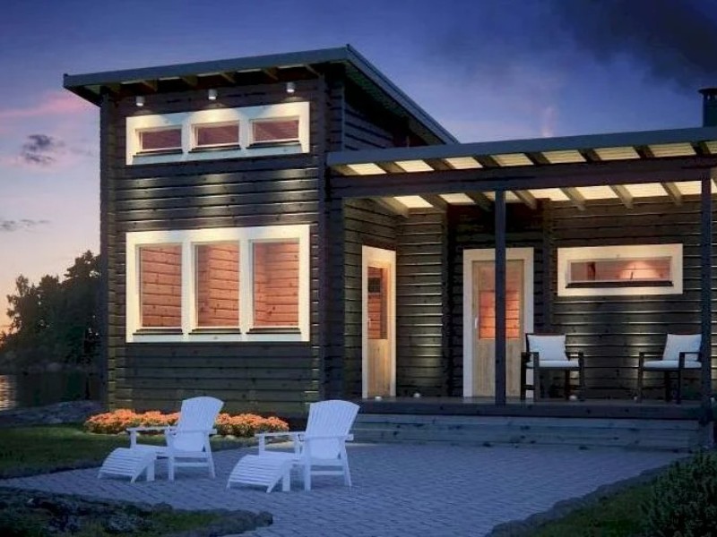 Баня из бруса 7,6×4,2 Баня из бруса 7,6×4,2